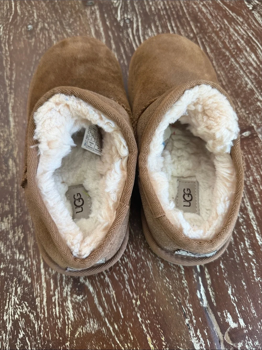 UGG soft suede